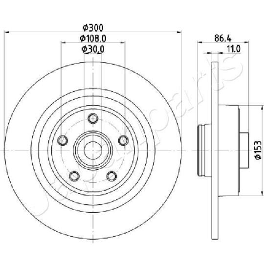 DP-0702 - Brake Disc 