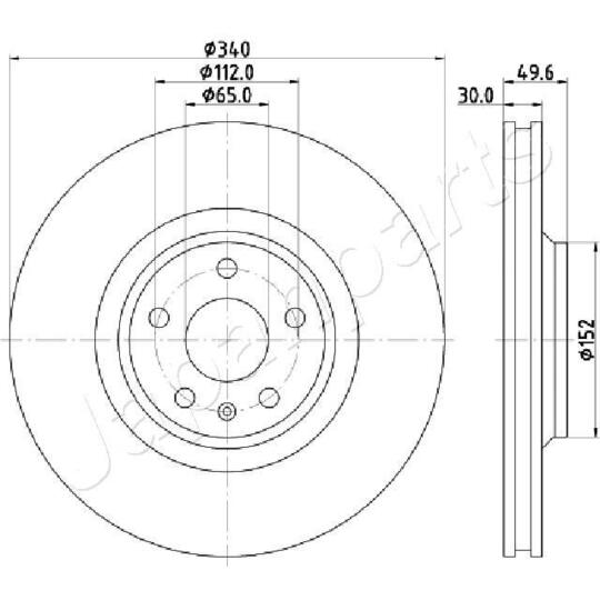 DI-0932 - Brake Disc 