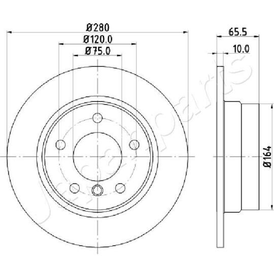 DP-0100 - Brake Disc 