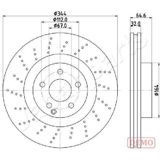 DI-0558C - Brake Disc 