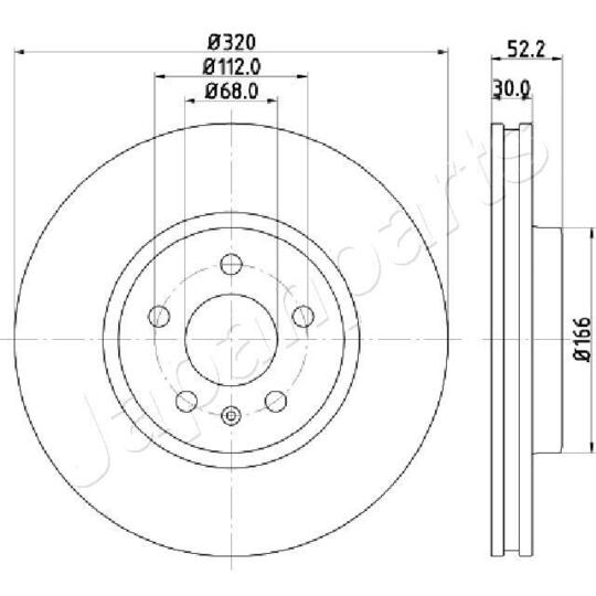 DI-0917 - Bromsskiva 