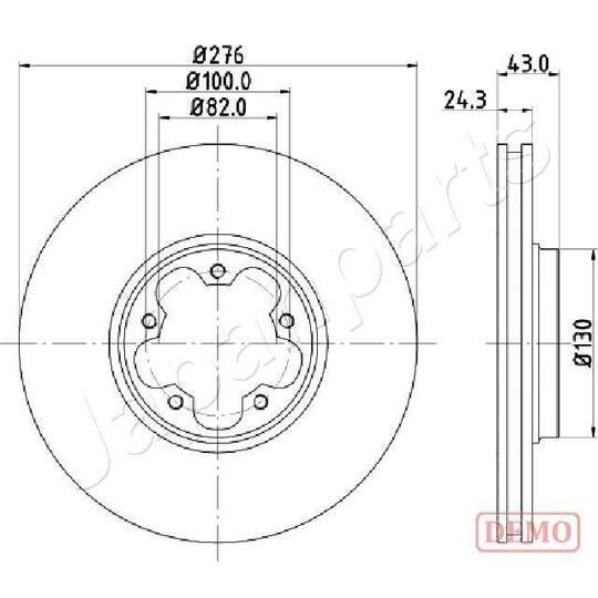 DI-0356C - Brake Disc 