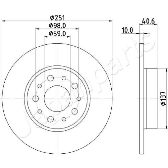 DP-0211 - Brake Disc 