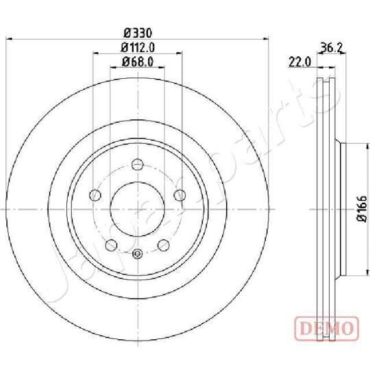 DP-0910C - Brake Disc 