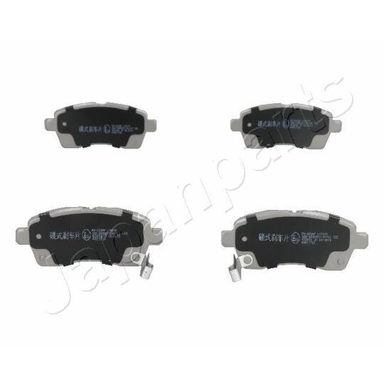 PA-822AF - Brake Pad Set, disc brake 