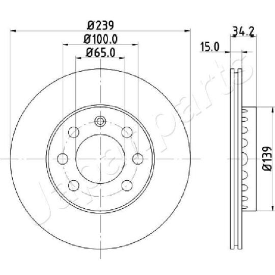 DI-0904 - Brake Disc 