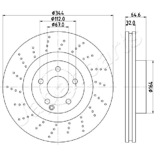 DI-0558 - Brake Disc 