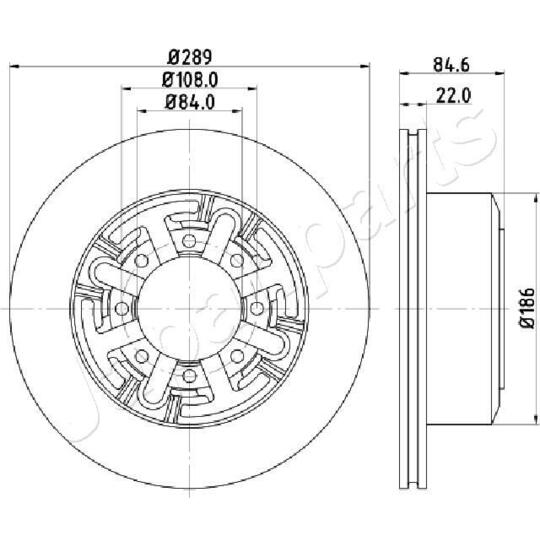 DP-0222 - Brake Disc 