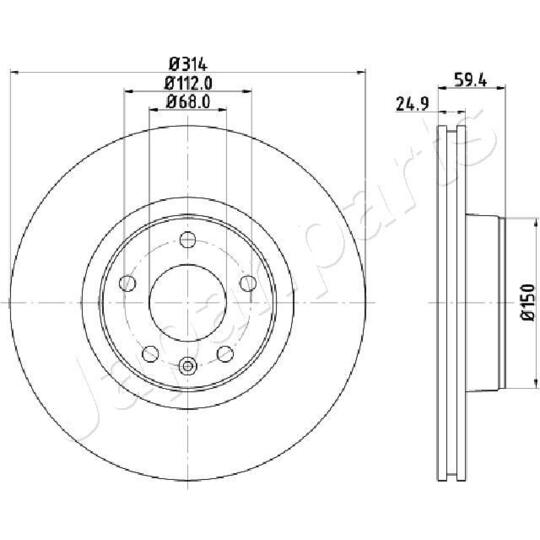 DI-0927 - Brake Disc 