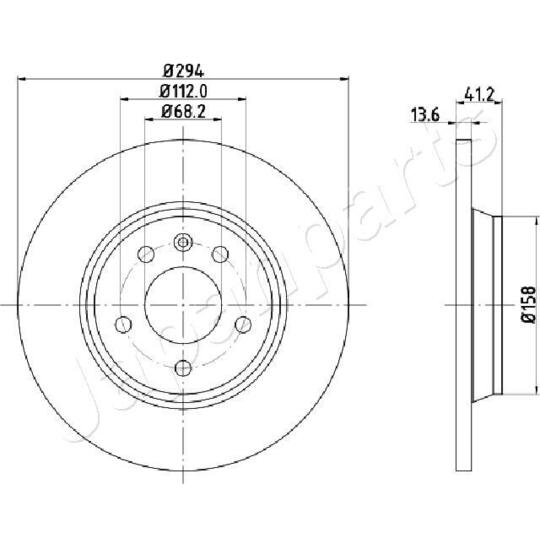 DP-0307 - Brake Disc 