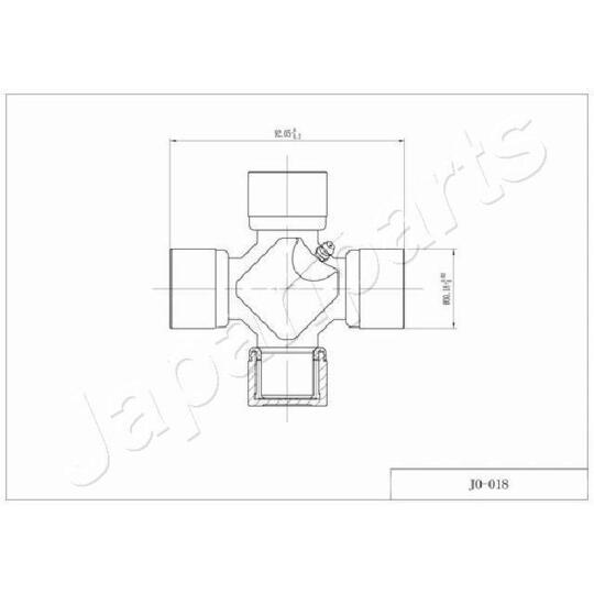 JO-018 - Joint, propshaft 