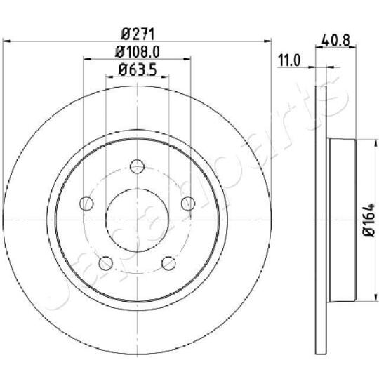 DP-0305 - Brake Disc 