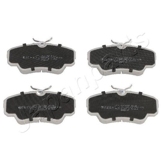 PA-0409AF - Brake Pad Set, disc brake 