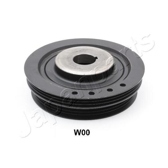 PU-W00 - Belt Pulley, crankshaft 