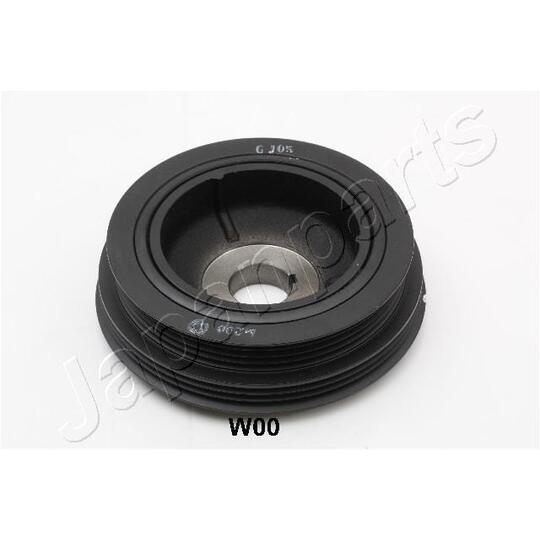 PU-W00 - Belt Pulley, crankshaft 