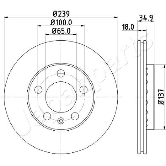 DI-0945 - Brake Disc 