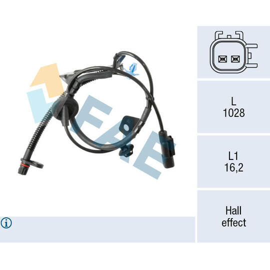 78633 - Sensor, wheel speed 