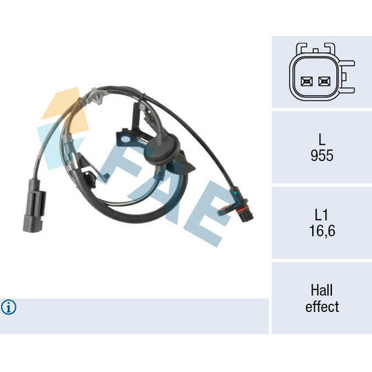 78596 - Sensor, wheel speed 