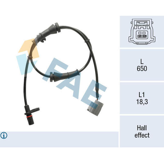 78485 - Sensor, wheel speed 