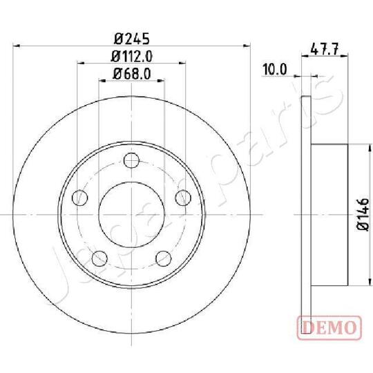 DP-0905C - Brake Disc 