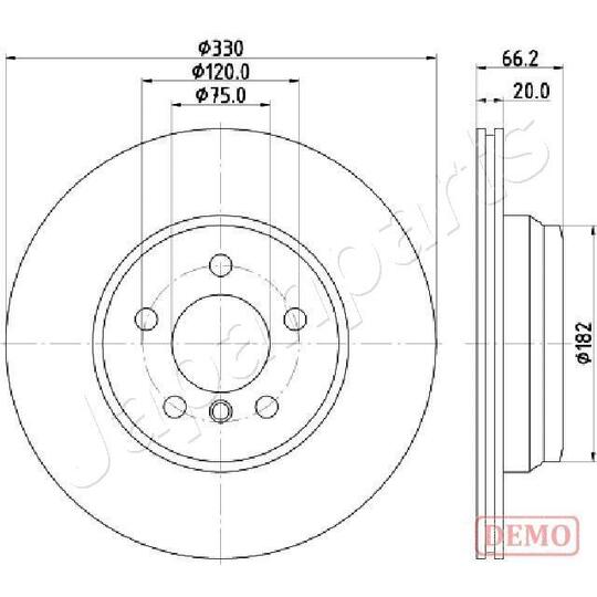 DP-0118C - Brake Disc 