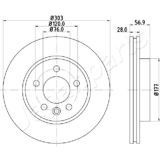 DI-0948 - Brake Disc 