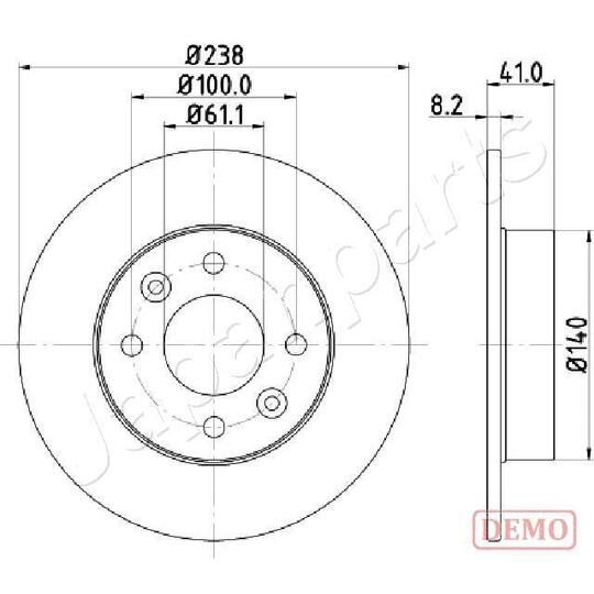 DI-0700C - Brake Disc 