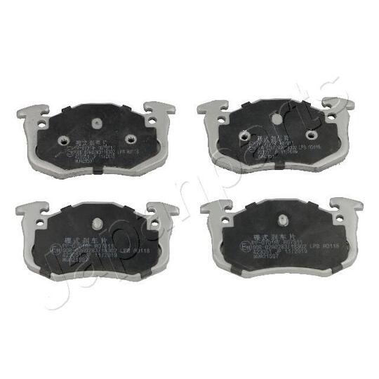 PP-0701AF - Brake Pad Set, disc brake 