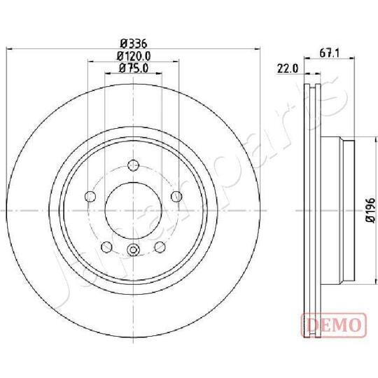 DP-0114C - Brake Disc 