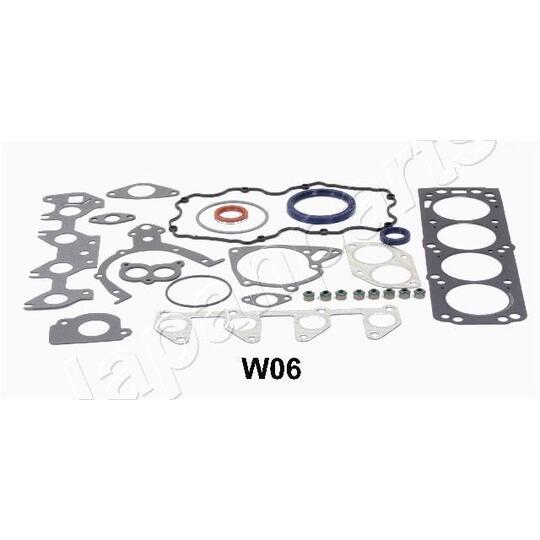 KM-W06 - Full Gasket Set, engine 