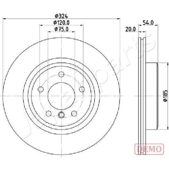 DP-0133C - Brake Disc 