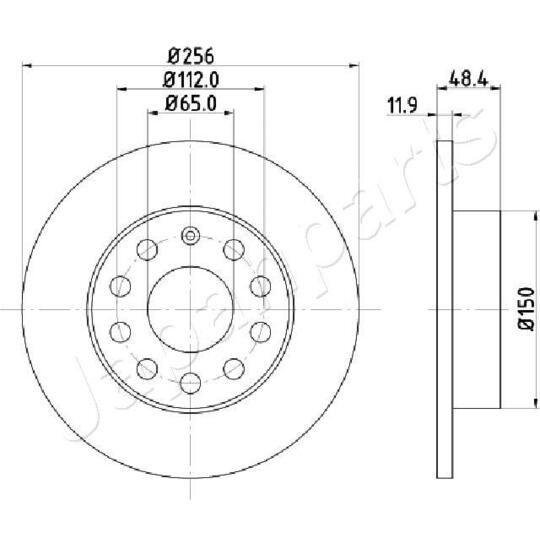 DP-0928 - Brake Disc 