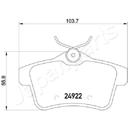 PP-0604AF - Jarrupala, levyjarru 