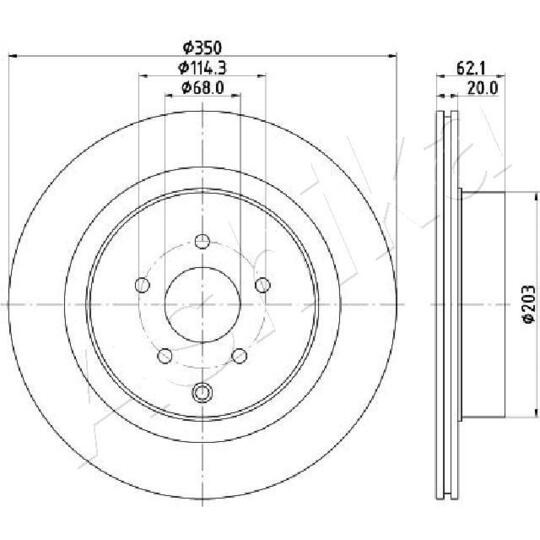 61-01-137C - Brake Disc 