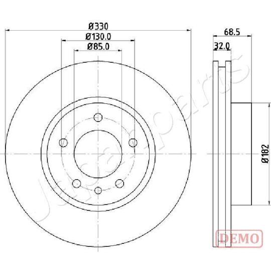 DI-0957C - Brake Disc 