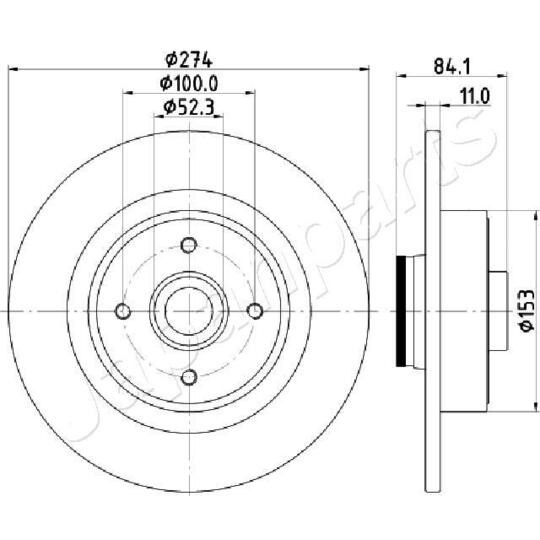 DP-0703 - Brake Disc 