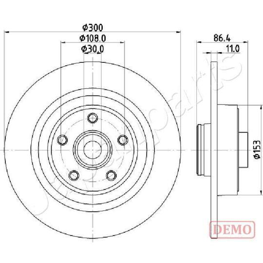 DP-0702C - Brake Disc 