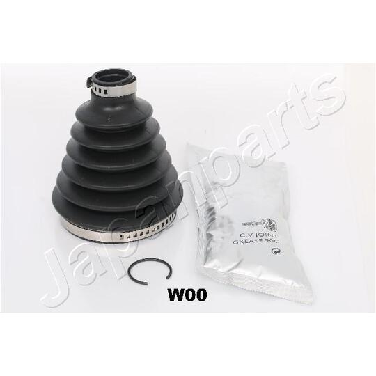 KB-W00 - Bellow Set, drive shaft 