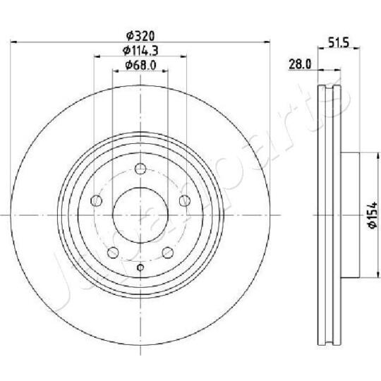 DI-368C - Brake Disc 