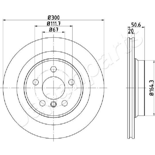 DP-0106 - Brake Disc 