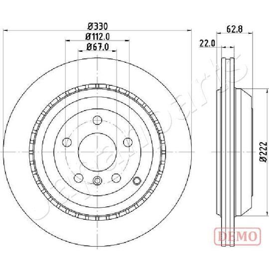 DP-0519C - Brake Disc 