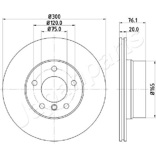 DP-0135 - Brake Disc 