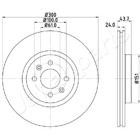 DI-0705 - Brake Disc 