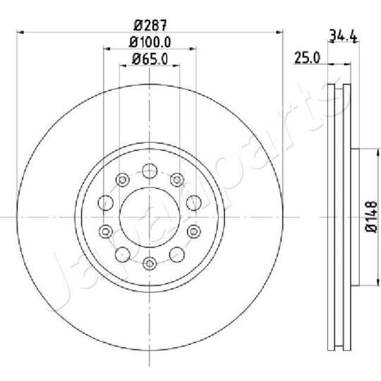 DI-0901 - Brake Disc 