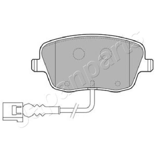 PA-0956AF - Brake Pad Set, disc brake 