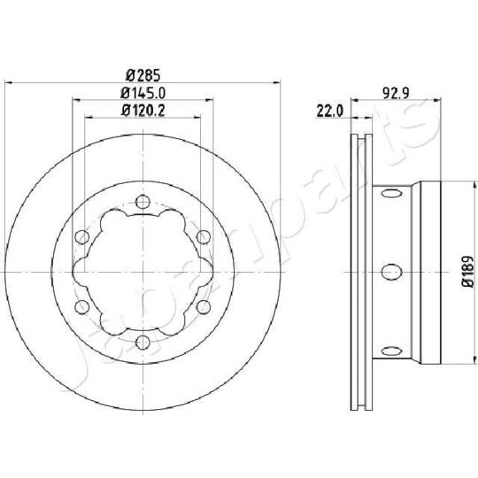 DP-0528 - Brake Disc 