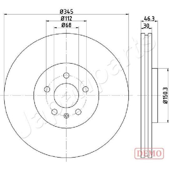 DI-0912C - Brake Disc 