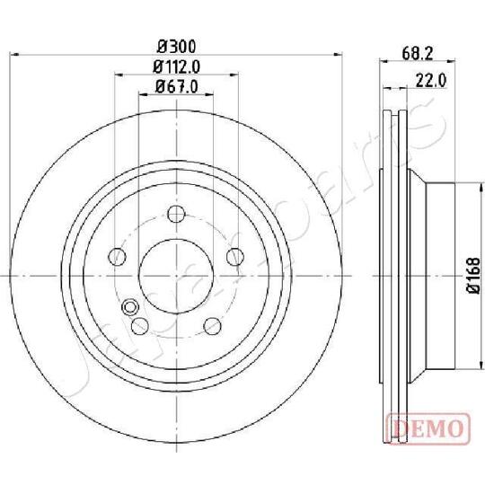 DP-0514C - Bromsskiva 