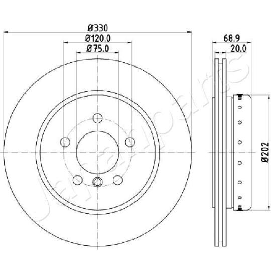 DP-0123 - Brake Disc 