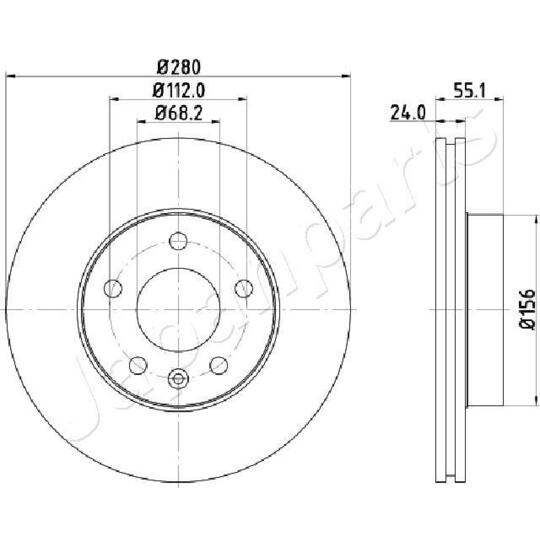 DI-0958 - Brake Disc 